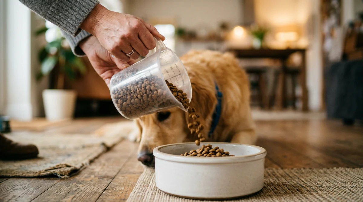 Themed community tile five with dog food styling