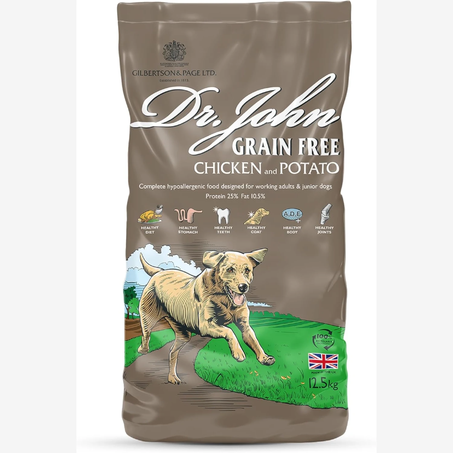 Dr John grain free chicken and potato 12.5 kg