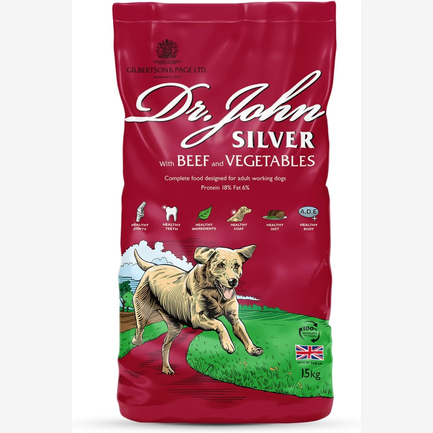 Dr John Silver beef 15 kg